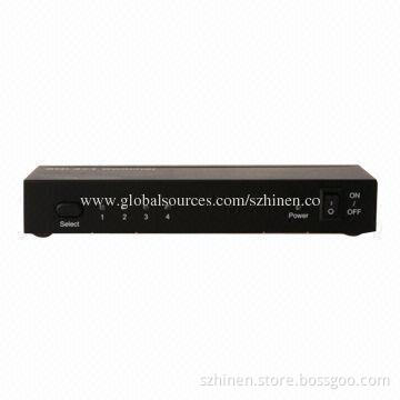 SDI 4 x 1 Switcher, SD-SDI, HD-SDI or 3G-SDI Signals Switchable